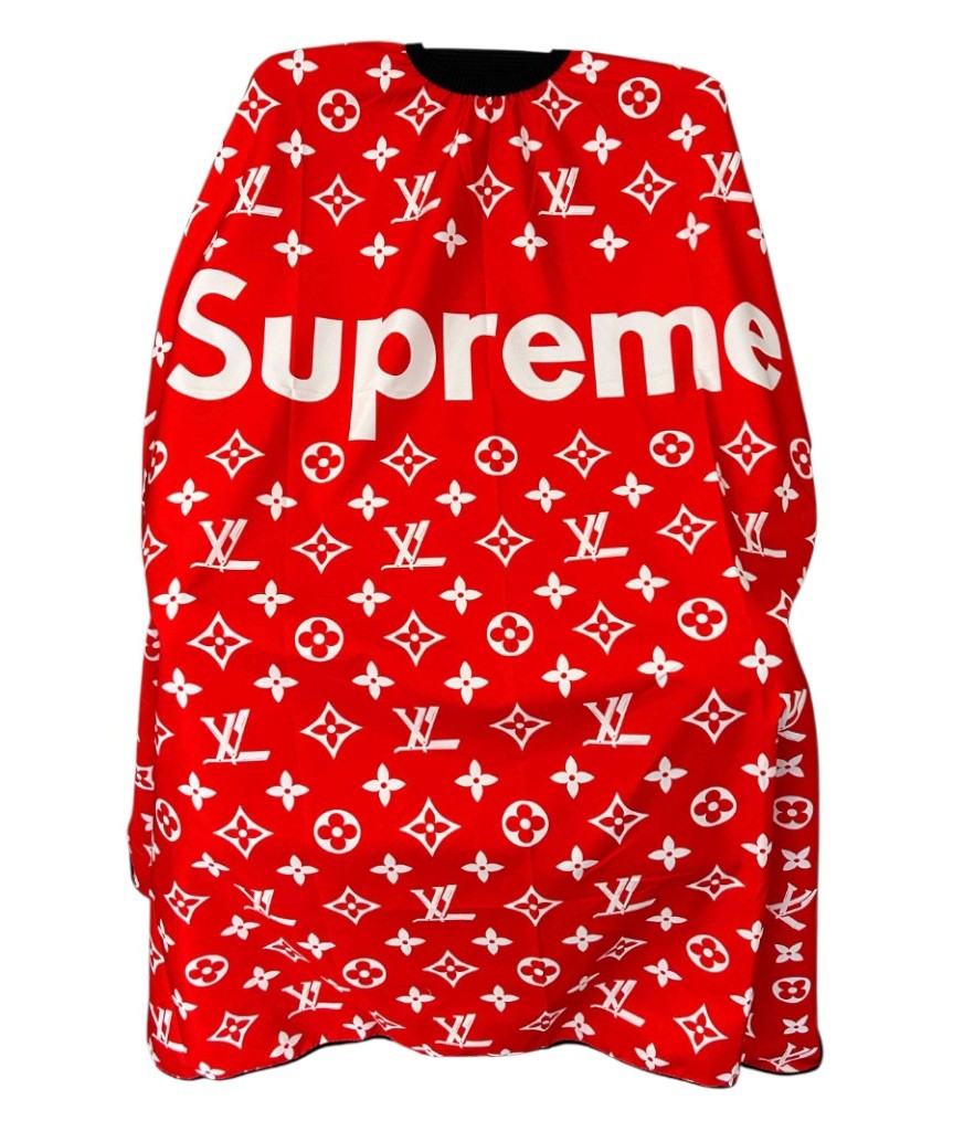 Red Sup Barber Cape