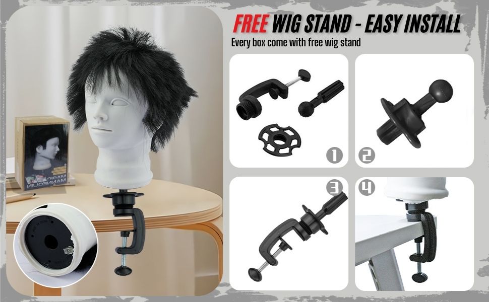 Barber Magic Mannequin Head