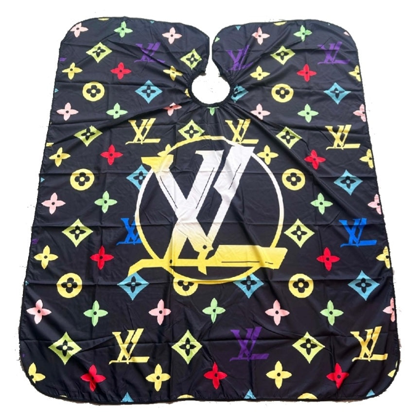 Colorful Razor Barber Cape