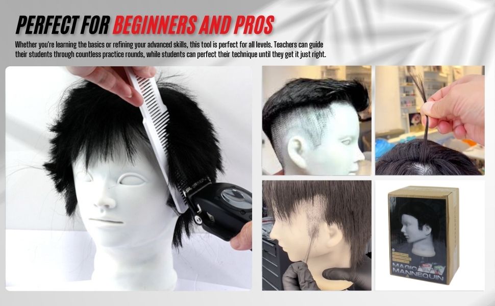 Barber Magic Mannequin Head