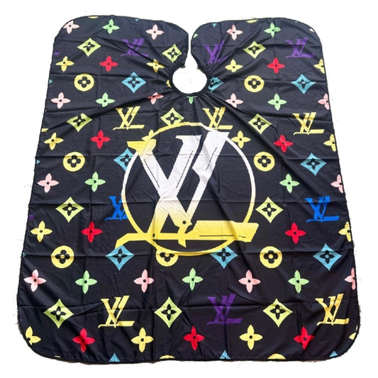 Colorful Razor Barber Cape