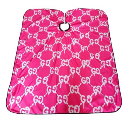 Pink Drip Barber Cape